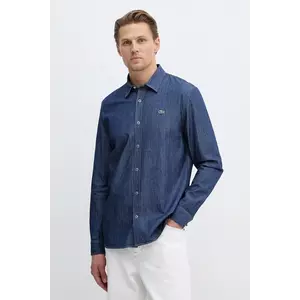 Lacoste camasa din bumbac denim imagine