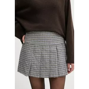 MAX&Co. fustă din amestec de lână imagine