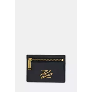 Karl Lagerfeld card-holder din piele K/AUTOGRAPH imagine