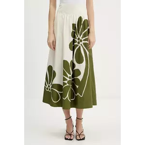 Farm Rio fustă din bumbac imagine