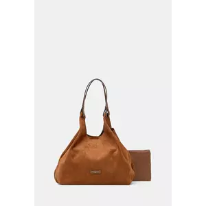 Gianni Chiarini geantă de mână din piele întoarsă DUA imagine