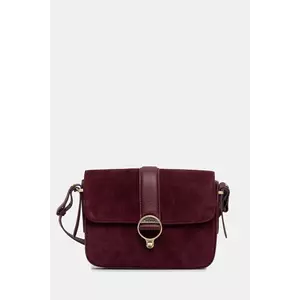 Barbour geantă de mână din piele întoarsă Rosa imagine