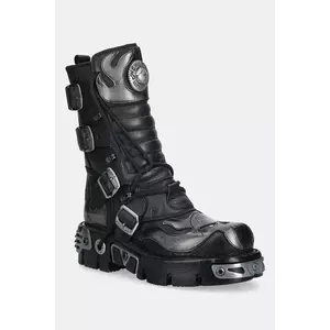 New Rock botine de piele imagine