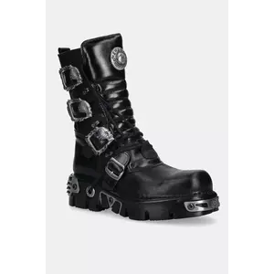 New Rock botine de piele imagine