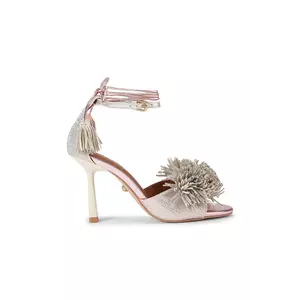 Kurt Geiger London sandale Pom Pom Ankle Tie Sandal imagine
