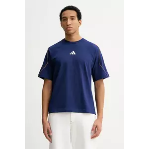 adidas tricou din bumbac Stadium imagine