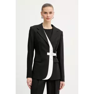 Karl Lagerfeld jachetă cu lână BW ESSENTIAL imagine