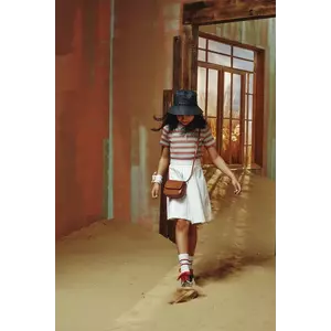 Marni pălărie denim pentru copii MF49U HAT imagine