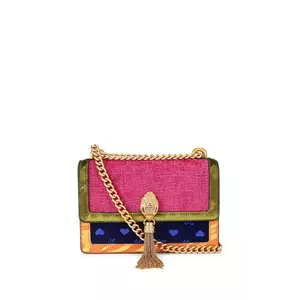 Kurt Geiger London geantă de mână din catifea Shoreditch imagine