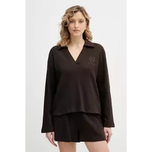 Karl Lagerfeld longsleeve din bumbac HOTEL KARL imagine