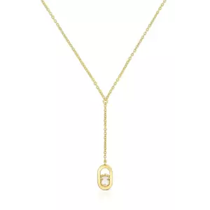 Tous colier din argint placat cu aur imagine