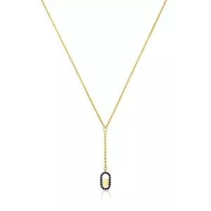 Tous colier din argint placat cu aur imagine