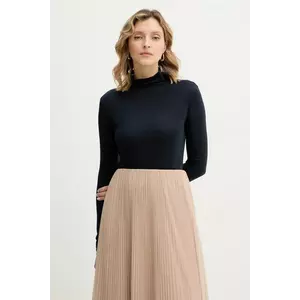 BOSS mânecă lungă cu lână Elavu imagine