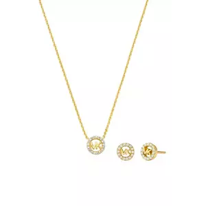 Michael Kors colier și cercei placați cu aur imagine