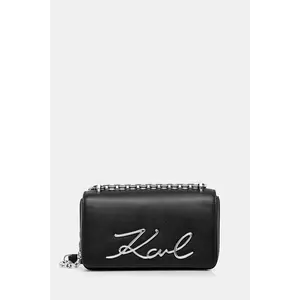 Karl Lagerfeld poșetă de piele K/SIGNATURE imagine