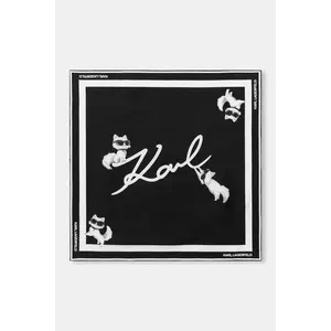 Karl Lagerfeld eșarfă de mătase IKON imagine