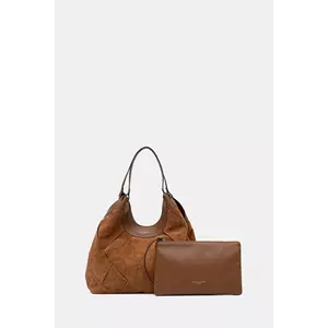 Gianni Chiarini geantă de mână din piele întoarsă DUA imagine