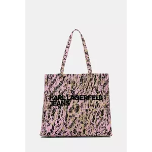 Karl Lagerfeld Jeans geantă de bumbac imagine