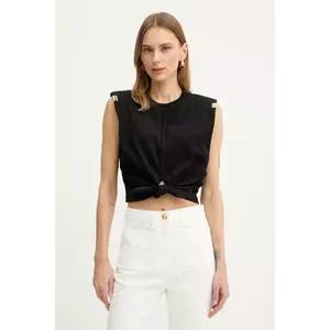 Elisabetta Franchi bluză din bumbac imagine