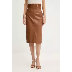 Elisabetta Franchi fustă de piele imagine