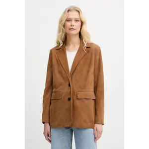 Marella geacă de piele întoarsă FULMINE imagine