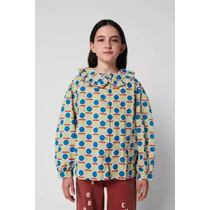 Bobo Choses cămașă de bumbac pentru copii Geometric Scacs imagine