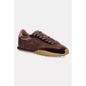 Hoff sneakers BRIDGE VELVET MOCCA imagine