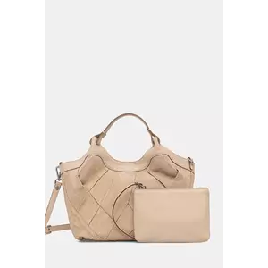 Gianni Chiarini geantă de mână din piele întoarsă DUA imagine