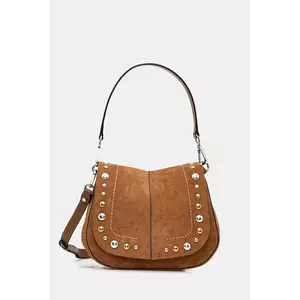 Gianni Chiarini geantă de mână din piele întoarsă HELENA ROUND imagine