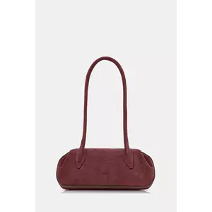 Yuzefi geantă de mână din piele întoarsă OYSTER imagine