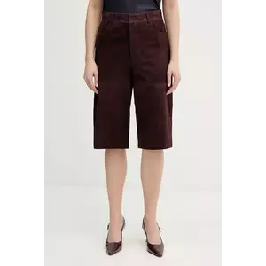 Marella pantaloni scurți din piele întoarsă SCOGLIO imagine