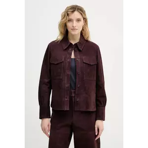 Marella geacă din piele întoarsă APOGEO imagine