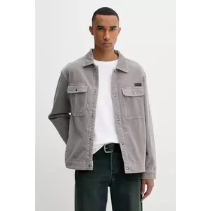 AllSaints cămașă din velur CASTLEFORD imagine