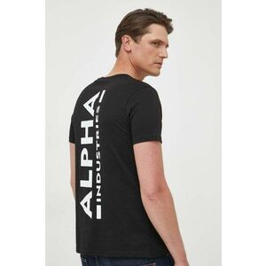 Alpha Industries tricou din bumbac Koszulka Alpha Industries Backprint T 128507 03 imagine