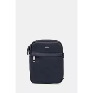 BOSS borseta de piele imagine