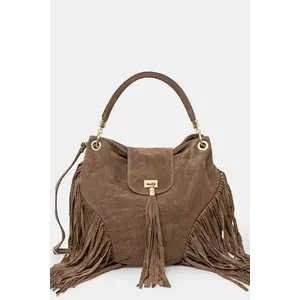 Answear Lab geanta de mana din piele intoarsa imagine