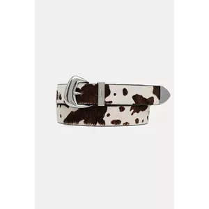 Tommy Jeans curea din piele întoarsă imagine