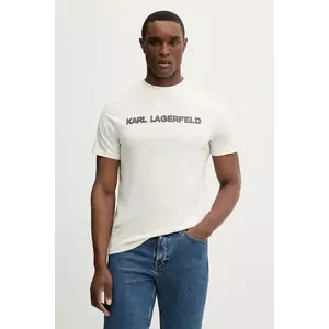 Karl Lagerfeld tricou din bumbac imagine