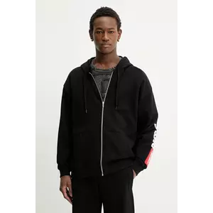 Diesel hanorac de bumbac S-BOXT-ZIP-HOOD-DIV imagine