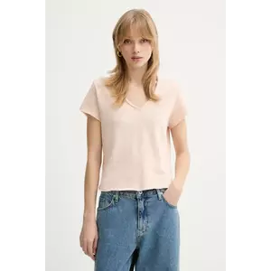 American Vintage tricou din bumbac imagine