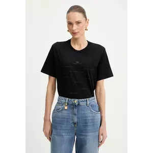 Elisabetta Franchi tricou din bumbac imagine