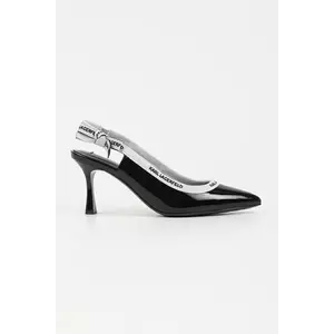 Karl Lagerfeld stilettos de piele SIENNA imagine