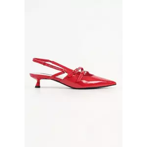 Karl Lagerfeld stilettos de piele PASHA imagine