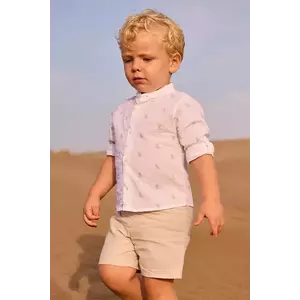 Mayoral pantaloni scurți din amestec de in pentru copii imagine