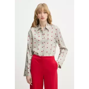 MM by Max Mara cămașă de mătase OSPITE imagine