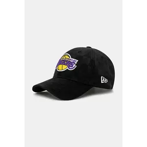 New Era șapcă de baseball velur Tonal Check 940 Lakers imagine