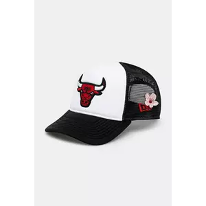 New Era șapcă NBA Flower Trucker Bulls imagine