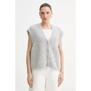 American Vintage vestă din amestec de lână imagine