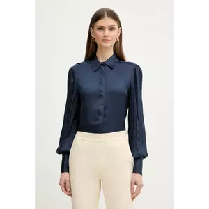 Fracomina cămașă din amestec de mătase imagine