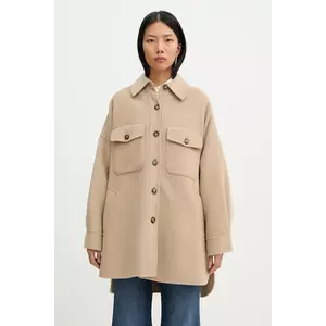 Weekend Max Mara jachetă cămașă cu lână LASER imagine